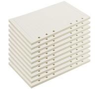 KOHAND 10 Pack A5 Refill Ruled Paper, 6 Hole Punched Loose Leaf Paper, A5 Binder Refill Inserts Refillable Lined Paper for Planner, Binders, Organizer, 450 Sheets/900 Pages, 21 x 14.2 cm