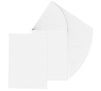 KOHAND 30 Pcs A4 Mylar Stencil Sheets, Milky White Semi-Transparent Plastic Stencil Sheet Mylar Templates for DIY Stencils Cutting, Arts Crafts