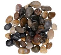 KOHAND 6.6 lb Mixed Colours Pebbles, 4-6 cm Polished Decorative Garden Stones, Natural River Rocks for Landscaping, Plant Pots, Vase Fillers, Aquarium & Garden Decoration