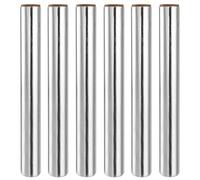 KOHAND 6 Rolls 30cm × 10m Aluminium Foil, Kitchen Foil Roll Catering Baking Food Service Non-Stick Tin Foil for Wrapping, Grilling & BBQ, Roasting, Freezing