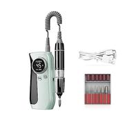 KOHARA Professional Electric Nail Drill 45,000 RPM, Electric Manicure Machine with LCD Display, Professional Nail File Kit with Cords for Nail Equipment