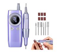 KOHARA Professional Electric Nail Drill 45000 RPM for Manicure with LCD Display Rechargeable Nail Drill Cordless Electric Nail Drill