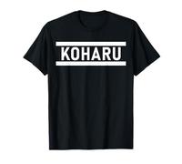 Koharu Hepburn Type Names Under Koharu and Kohal, Romaji, Name, Latin Letters, Spelling T-Shirt
