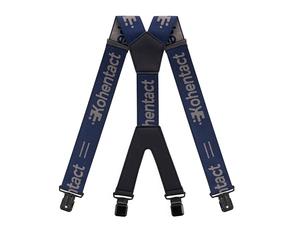 Kohentact Men’s Industrial Strength Suspenders 2-Inch Wide X-Back Heavy Duty Braces Strong Metal Clips, Elastic Adjustable