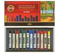 Kohinoor Gioconda 12 Round Oil Pastels. 8352