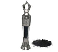 Kohl Powder Eyeliner, Handmade 100% Natural Liner in Powder Form Long-Lasting Arabic, Intense Color, Smudge-Proof Intense Color Waterproof Eyeliner For Eye Make-Up (black)