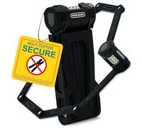 KOHLBURG 110 cm (3.6 ft) Bike Folding Lock Numbers [Bolt-Cutter-Proof] with Number Code & Bracket - Bicycle Combination Lock - Bicycle Lock Combination Lock high Security - Bike Lock & e-Bike Lock