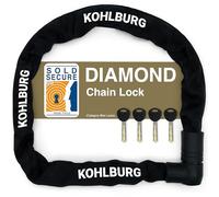 KOHLBURG Solid Chain Lock 125 cm ADFC Certified Security Lock