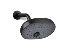 KOHLER 26290-BL Statement Multifunction 2.5 gpm Showerhead, Matte Black