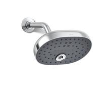 KOHLER 26290-CP Statement Three-Function SHOWERHEAD Maximum Spray Performance with Mode Selector Buttons Polished Chrome 2.5 GPM