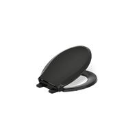 KOHLER 4639-RL-7 Cachet READYLATCH Quiet Close Round Toilet SEAT, Black