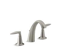 KOHLER K-45102-4-BN Alteo Widespread Lavatory Faucet, Vibrant Brushed Nickel