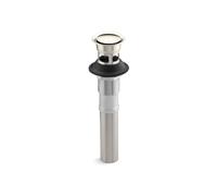 KOHLER K-7124-A-SN Pop-Up Clicker Drain, Vibrant Polished Nickel