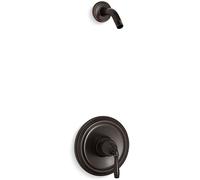 Kohler TLS396-4-2BZ Devonshire(R) Rite-Temp(R) Shower Valve Trim with Lever Handle, Less showerhead, Oil Rubbed Bronze