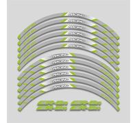 KOHLLS For ER 6n ER6n 6 N Motorcycle Accessories Stickers Rim Decorative Decals Wheel Hub Reflective Stripe Sticker Tape Set Rim Sticker(D)