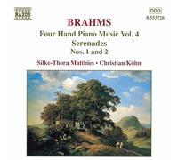Kohn:Matthies – BRAHMS: Four-Hand Piano Music, Vol. 4