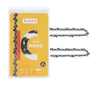Kohnkdllc 2-pack14 inch Chainsaw Saw Chain 3/8" LP Pitch .050" Gauge 53 Drive Links S53 for Homelite Worx Shindaiwa 91PXL053G