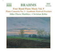 Kohnmatties - Brahms - Piano Works for Four Hands, Vol 9 [CD]