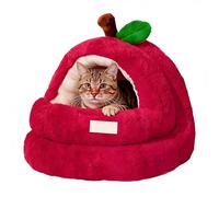 Kohnupierkt Dog House - Plush Breathable Semi-Enclosed Pet Sleeping Tent - Cat Cave for Pet - for Small Medium Large Kitten Puppy Garden Yard Barn Porch Balcony