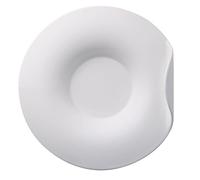 KOHUS Dinner Plates Pure White Ceramic Pasta Plate Simple Western Food Plate Creative Hotel Club Tableware Salad Plates Salad Plates