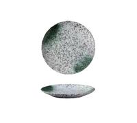 KOHUS Dinner Plates Restaurant Business Creative Home Ceramic Tableware Plate Breakfast Plate Western Food Plate Tray Salad Plates(A)