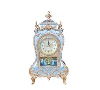 KOHUS Table Clock Modern light luxury table clock home living room bedroom home hourly time quartz clock desk clock office clock Desk Clock(B)