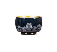 KOHUS Tea Cup Ceramic Tea Cup with Gilded Handle Enamel-Decorated Large Handmade Tea Bowl Personal Use Home Cup Luxury Tea Set Soaking Container(B)