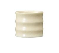 KOHUS Tea Cup Handmade Ivory White Ru Kiln Master Cup Household One Person Exquisite Tealight Tea Brewing Tea Tasting Cups Soaking Container