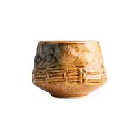 KOHUS Tea Cup Retro Ceramic Coffee Cup Kiln-Changed Afternoon Tea Cup Creative Tea Cup Coffee Cup Soaking Container(C)