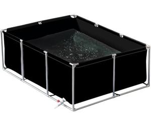 Koi And Aquatic Creatures Water Storage Tank - Black Edition (L300 X W100 X H80 Cm)