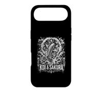 Koi And Sakura Beauty Swims Upstream Japanese Waves Case for iPhone Air