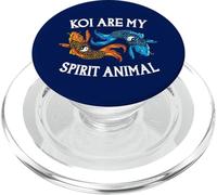 Koi Are My Spirit Animal Funny Koi Lover PopSockets PopGrip for MagSafe