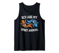 Koi are My Spirit Animal Funny Koi Lover Tank Top