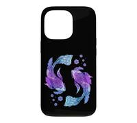 Koi Asian Carp Japanese Koi Carp Japan Pond Yin Yang Fish Case for iPhone 13 Pro