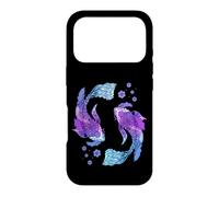 Koi Asian Carp Japanese Koi Carp Japan Pond Yin Yang Fish Case for iPhone 17 Pro