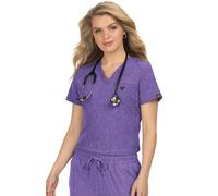 KOI Basics 1011 Kade Top Heather Wisteria XL