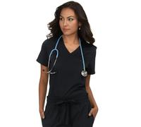 KOI Basics 1011 Women's Kade Scrub Top Black L