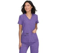 KOI Basics 373 Women's Becca Scrub Top, Heather Wisteria, Medium