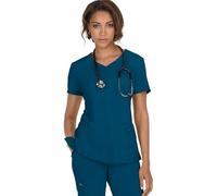 KOI Basics 374 Women's Katie Scrub Top Caribbean S
