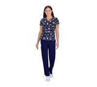 KOI Basics 384PR Women's Leslie Top, Otters, M