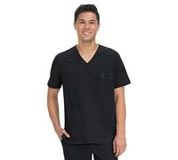 KOI Basics 668 Men's Bryan Scrub Top Black M