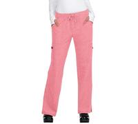 KOI Basics 731 Women's Holly Scrub Pant, Heather Soft Pink, XL