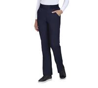 KOI Basics Wrenlee Women's 6-Pocket Scrub Pant, Navy, M Petite