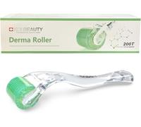KOI BEAUTY Derma Roller 1.5mm - 200 REAL NEEDLE, Professional Microneedling Roller for Hair &Beard Growth at Home, Micro Needling Roller Titanium for Face Body Scalp for Women Men