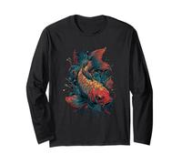 Koi Carp Japan - Strength & Endurance Design Long Sleeve T-Shirt