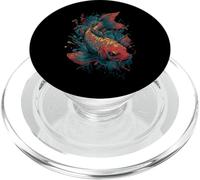 Koi Carp Japan - Strength & Endurance Design PopSockets PopGrip for MagSafe