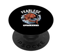 Koi Carp Samurai Warrior PopSockets Adhesive PopGrip