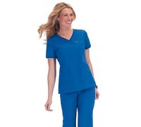 KOI Classics 247 Women's Nicole Scrub Top, Royal, L