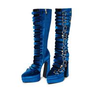 KOI Cyberspace Celestial Long Boots Boots blue EU37