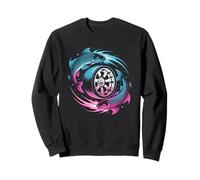 Koi Drift Racing Wheel Art Streetwear Japanese Culture Sweatshirt
